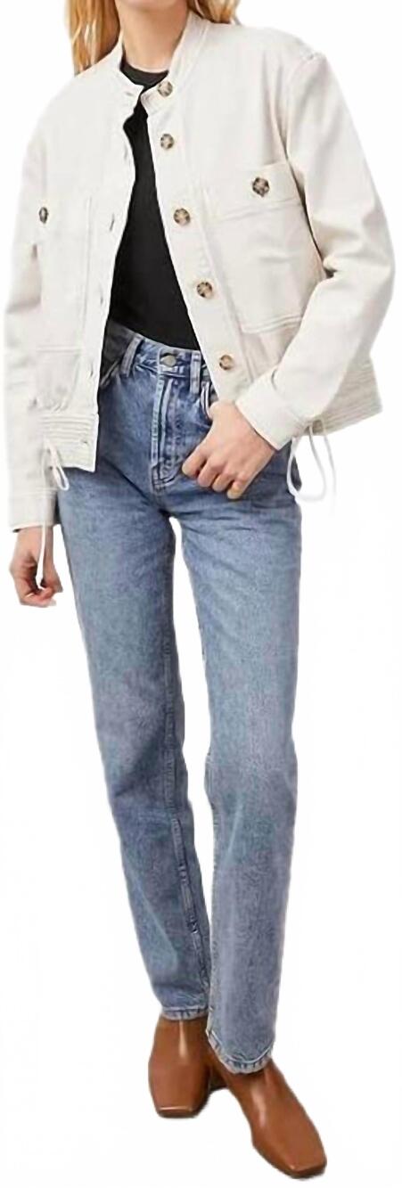 NEW RAILS alma jacket in birch